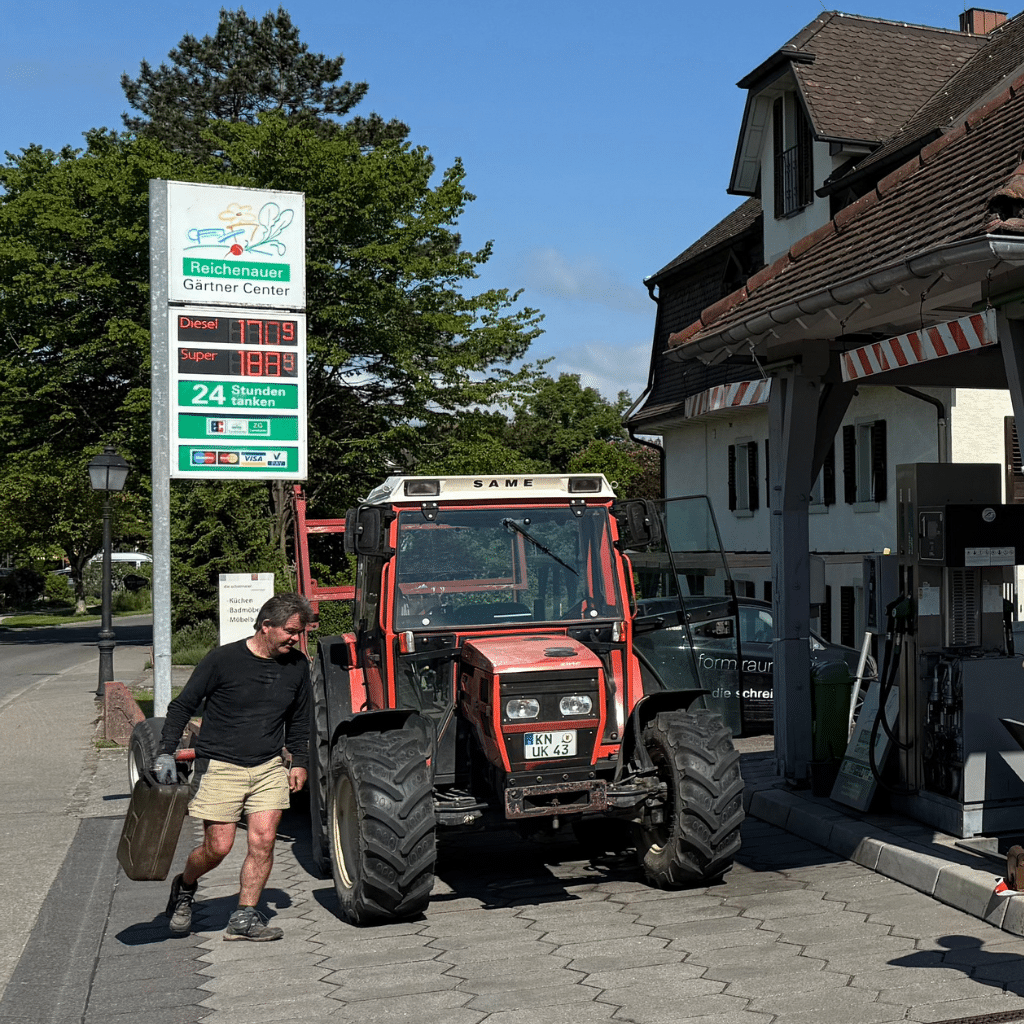 insel tankstelle